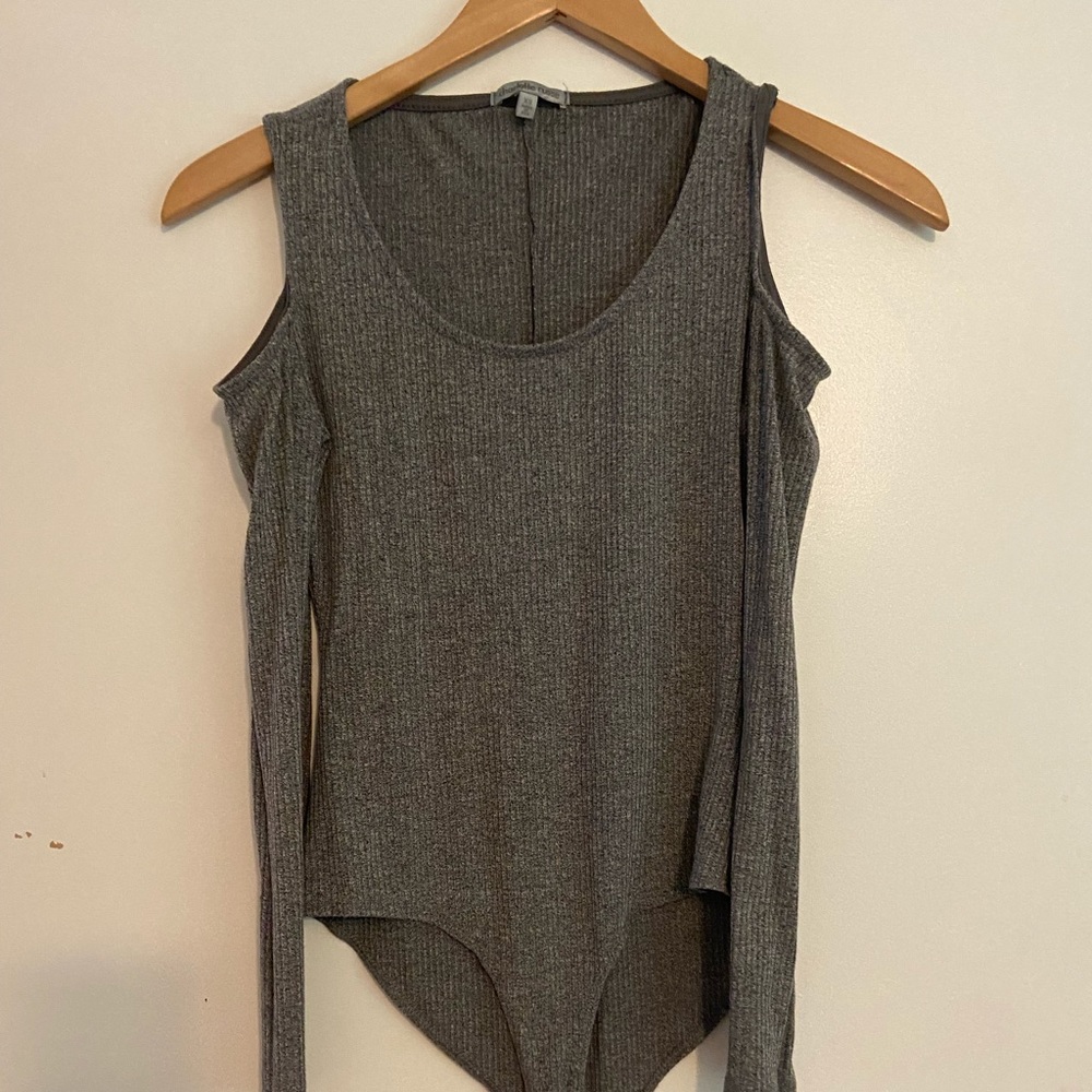Charlotte Russe Cold Sleeve Bodysuit